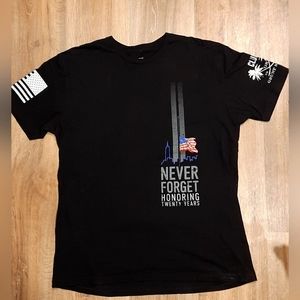 Men's Grunt Style XL Black Never Forget T- Shirt